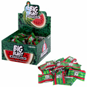 Жевательная резинка BIGBLAST со вкусом арбуза, 100 шт. по 4 г в шоу-боксе, ТУРЦИЯ, УТ-00002282 за 231 ₽. Жевательные резинки.  Доставка по РФ. Без переплат!