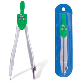 Циркуль BRAUBERG "Klasse", 115 мм, чехол, 210312 за 51 ₽. Циркули и готовальни.  Доставка по РФ. Без переплат!
