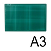 Коврик (мат) для резки 3-слойный, А3 (450х300 мм), настольный, зеленый, 3 мм, KW-trio, 9Z201, -9Z201 за 719 ₽. Коврики настольные для резки.  Доставка по РФ. Без переплат!