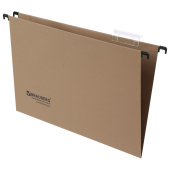 Подвесные папки А4/Foolscap (406х245 мм), до 80 листов, КОМПЛЕКТ 10 шт., картон, BRAUBERG (Италия), 231787 за 1&nbsp;716 ₽. Подвесные папки Foolscap.  Доставка по РФ. Без переплат!