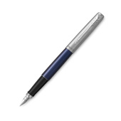 Ручка перьевая PARKER "Jotter Royal Blue CT", корпус синий, детали из нержавеющей стали, синяя, 2030950 за 3 773 ₽. Ручки перьевые подарочные. Доставка по РФ. Без переплат!