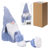 Украшение новогоднее интерьерное, 63 см, "Гном в костюме", полиэстер, пенопласт, ЗОЛОТАЯ СКАЗКА, 592568 за 1&nbsp;146 ₽. Украшение интерьера.  Доставка по РФ. Без переплат!