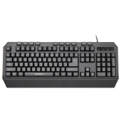 Клавиатура проводная SONNEN KB-7700, USB, 104 клавиши + 10 программируемых клавиш, RGB, черная, 513512 за 869 ₽. Клавиатуры игровые.  Доставка по РФ. Без переплат!