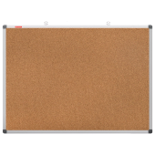 Доска пробковая для объявлений 90х120 см, алюминиевая рамка, BRAUBERG Extra, 238309 за 4 247 ₽. Доски для информации, витрины.  Доставка по РФ. Без переплат!