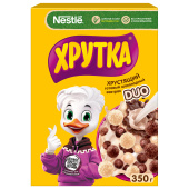 Готовый завтрак ХРУТКА DUO "Шарики шоколадные", 350 г, 83660 за 315 ₽. Сухие завтраки.  Доставка по РФ. Без переплат!
