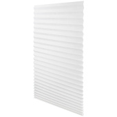 Жалюзи-плиссе, штора тканевая самоклеящаяся BRABIX, 60х180 см, "СТАНДАРТ+", 80 г/м2, цвет белый, 1 шт., 700007 за 242 ₽. Жалюзи.  Доставка по РФ. Без переплат!