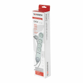 Сетевой фильтр SONNEN DX04, 4 розетки, 2 USB-порта, с заземлением, 10 А, 1,5 м, графит, 513493 за 1 307 ₽. Сетевые фильтры.  Доставка по РФ. Без переплат!