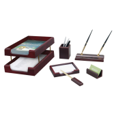 Набор подарочный настольный BESTAR "Apollon" из дерева, 7 предметов, цвет "красное дерево", 236353 за 11&nbsp;643 ₽. Настольные наборы и аксессуары из дерева.  Доставка по РФ. Без переплат!