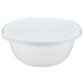 Таз 16 л, хозяйственный, круглый, с ручками, пластиковый, 18,5х43,5х46,5 см, цвет белый, IDEA, М 2507 за 375 ₽. Тазы.  Доставка по РФ. Без переплат!