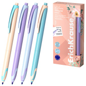 Ручка-роллер автоматическая ERICH KRAUSE "TipFlow Pastel Bloom", СИНЯЯ, корпус ассорти, 0,4 мм, 63705 за 83 ₽. Ручки-роллеры.  Доставка по РФ. Без переплат!
