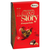 Конфеты шоколадные АККОНД "Love Story" с ореховым пралине и цельным миндалем, 250 г за 566 ₽. Конфеты в коробках.  Доставка по РФ. Без переплат!