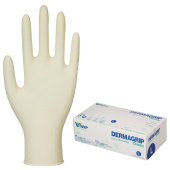 Перчатки латексные смотровые, 50 пар (100 шт.), размер L (большой), DERMAGRIP Classic, D1503-10 за 2 155 ₽. Перчатки медицинские.  Доставка по РФ. Без переплат!