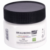 Гуашь художественная 1 шт., BRAUBERG ART CLASSIC,,баночка 100 мл, БЕЛИЛА ТИТАНОВЫЕ, 191582 за 137 ₽. Гуашь художественная поштучно.  Доставка по РФ. Без переплат!