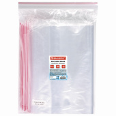 Пакеты с замком ZIP LOCK "зиплок", комплект 100 шт., 400х500 мм, ПВД, толщина 40 микрон, BRAUBERG, 606219 за 1&nbsp;193 ₽. Пакеты с замком "зиплок".  Доставка по РФ. Без переплат!
