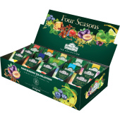 Чай AHMAD "Four Seasons" ассорти 15 вкусов, НАБОР 90 пакетов, N060S за 970 ₽. Чайные подарочные наборы.  Доставка по РФ. Без переплат!