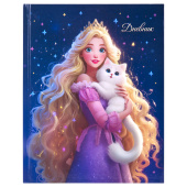 Дневник 1-4 класс 48 л., твердый, ЮНЛАНДИЯ, глянцевая ламинация, с подсказом, "Принцесса", 107582 за 97 ₽. Дневники для младших классов.  Доставка по РФ. Без переплат!