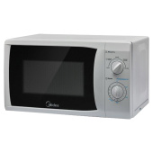 Микроволновая печь MIDEA MM720CFB объем 20 л, мощность 700 Вт, механическое управление, белая за 7&nbsp;110 ₽. Микроволновые печи.  Доставка по РФ. Без переплат!