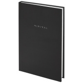 Блокнот А5 134х206 мм, 80 л., твёрдый, клетка, BRAUBERG "Minimal", черный, 116436 за 161 ₽. Блокноты.  Доставка по РФ. Без переплат!
