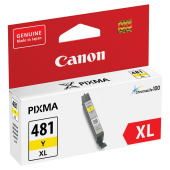 Картридж струйный CANON (CLI-481Y XL) для PIXMA TS704 / TS6140, желтый, ресурс 512 страниц, оригинальный, 2046C001 за 3&nbsp;483 ₽. Картриджи для струйных принтеров и МФУ.  Доставка по РФ. Без переплат!