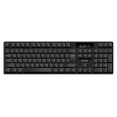 Клавиатура беспроводная SVEN KB-C2300W, USB, 104 клавиши, 2,4 GHz, черная, SV-021474 за 891 ₽. Клавиатуры беспроводные.  Доставка по РФ. Без переплат!