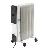 Обогреватель масляный SONNEN DFS-09, 2000 Вт, 9 секций, белый, 453499 за 4&nbsp;629 ₽. Масляные обогреватели.  Доставка по РФ. Без переплат!