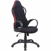 Кресло офисное BRABIX PREMIUM "Force EX-516", ткань, черное/вставки красные, 531571 за 13&nbsp;605 ₽. Кресла современного дизайна.  Доставка по РФ. Без переплат!