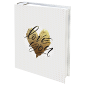 Фотоальбом с заметками BRAUBERG "Love you" на 200 фото размером 10х15 см, твердая обложка с тиснением фольгой, подарочный бокс, 391430 за 950 ₽. Фотоальбомы.  Доставка по РФ. Без переплат!