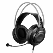 Наушники с микрофоном (гарнитура) A4TECH Fstyler FH200I, проводные, 1.8 м, 3.5 jack, серые, 1431335 за 2&nbsp;508 ₽. Гарнитуры.  Доставка по РФ. Без переплат!