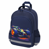 Рюкзак ПИФАГОР SCHOOL, 1 отделение, 3 кармана, "Speed bolid", 38x28х14 см, 273170 за 948 ₽. Рюкзаки для начальной и средней школы.  Доставка по РФ. Без переплат!