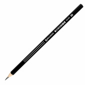 Карандаш чернографитный BRAUBERG, 1 шт., "Black&White", HB, трехгранный, корпус черный, заточенный, 181297 за 17 ₽. Карандаши чернографитные.  Доставка по РФ. Без переплат!
