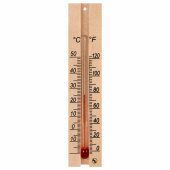 Термометр комнатный, "ДЕРЕВЯННЫЙ", диапазон: от 0 до +50 °C, ПТЗ, ТБ-206 за 142 ₽. Термометры, гигрометры, спиртометры.  Доставка по РФ. Без переплат!