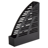 Лоток вертикальный для бумаг BRAUBERG "Standard", 245х70х295 мм, черный, 237220 за 314 ₽. Лотки вертикальные (стойки-уголки).  Доставка по РФ. Без переплат!