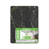 Коврик для сушки посуды NANO 30х40 см, МРАМОР ЧЕРНЫЙ влаговпитывающий, нескользящий, BOOMHOUSE (БУМХАУС), 701160 за 125 ₽. Коврики для сушки посуды.  Доставка по РФ. Без переплат!