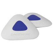 Ластик ERICH KRAUSE "SmartWay Mini Triangle", 37х35х9 мм, белый, треугольный, пластиковый держатель, 45552 за 35 ₽. Ластики классические.  Доставка по РФ. Без переплат!