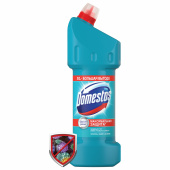 Чистящее средство 1,5 л DOMESTOS (Доместос) "Свежесть Атлантики", с отбеливающим эффектом, 67683281 за 431 ₽. Чистящие и моющие средства универсальные.  Доставка по РФ. Без переплат!