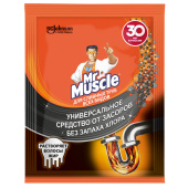 Средство для прочистки канализационных труб в гранулах 70 г, МИСТЕР МУСКУЛ, 359548 за 200 ₽. Средства для прочистки канализационных труб.  Доставка по РФ. Без переплат!