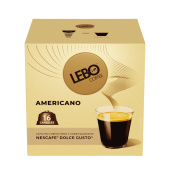 Кофе в капсулах LEBO "Americano" для кофемашин Dolce Gusto, 16 порций за 780 ₽. Кофе и какао в капсулах.  Доставка по РФ. Без переплат!