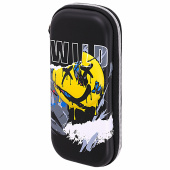 Пенал BRAUBERG, 1 отделение, 1 откидная планка, EVA, 22х10х5 см, "Wild face", 272337 за 495 ₽. Пеналы каркасные.  Доставка по РФ. Без переплат!