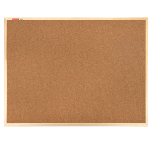 Доска пробковая для объявлений 90х120 см, деревянная рамка, BRAUBERG Wood, 238312 за 3&nbsp;908 ₽. Доски для информации, витрины.  Доставка по РФ. Без переплат!