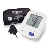 Тонометр OMRON M3 Comfort (HEM-7155-ALRU) манжета 22-42 см, автоматический, на плечо, адаптер питания за 9 271 ₽. Тонометры.  Доставка по РФ. Без переплат!