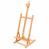 Мольберт настольный BRAUBERG ART CLASSIC, бук, 28х96х32см, высота холста 53см, 190656 за 2 607 ₽. Мольберты.  Доставка по РФ. Без переплат!