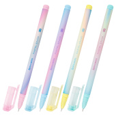 Ручка гелевая BRAUBERG GRADE PASTEL, СИНЯЯ, игольчатый узел 0,5 мм, линия письма 0,3 мм, 144284 за 41 ₽. Ручки гелевые неавтоматические.  Доставка по РФ. Без переплат!