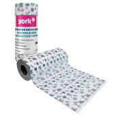 Салфетки ВИСКОЗНЫЕ, универсальные, 25х30 см, РУЛОН 50 шт., 50 г/м2, YORK, 020500 за 319 ₽. Салфетки хозяйственные.  Доставка по РФ. Без переплат!