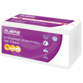 Полотенца бумажные (1 пачка 200 листов) LAIMA (H3) PREMIUM UNIT PACK, 2-слойные, 22х22 см, V-сложение, 115499, 326274 за 149 ₽. Полотенца бумажные профессиональные.  Доставка по РФ. Без переплат!