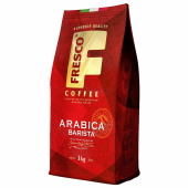 Кофе в зернах FRESCO "Arabica Barista" 1 кг, арабика 100% за 2 165 ₽. Кофе зерновой.  Доставка по РФ. Без переплат!