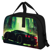 Сумка для занятий BRAUBERG KIDS с ручками, с плечевым ремнем, подкладка, 35x25x15 см, "Зеленый город", 274630 за 602 ₽. Сумки для внешкольных занятий.  Доставка по РФ. Без переплат!