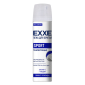 Пена для бритья тонизирующая 200 мл EXXE SPORT "Витамин Е + алоэ", С0007508 за 135 ₽. Гели, крема, пена для бритья.  Доставка по РФ. Без переплат!