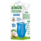 Кокосовый напиток ZINUS 1 л, жирность 19% за 346 ₽. Молоко.  Доставка по РФ. Без переплат!