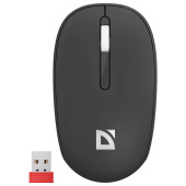 Мышь беспроводная DEFENDER Smart MM-396, 1600 dpi, 2 кнопки + 1 колесо-кнопка, оптическая, черная, 52396 за 496 ₽. Мыши беспроводные компьютерные.  Доставка по РФ. Без переплат!