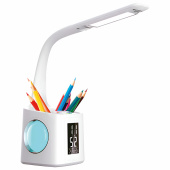 Настольная лампа / светильник / ночник с органайзером и дисплеем "8 в 1", LED 10 Вт, DASWERK (ДАСВЕРК), 238324 за 4 375 ₽. Светильники.  Доставка по РФ. Без переплат!